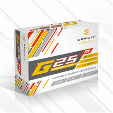 ZORKiY G25-M Max Comfort - 2.5 дюйма - белый оттенок - с шагренью (v.2607)