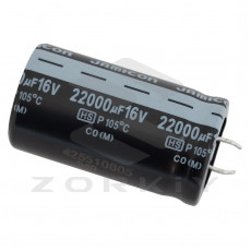 Конденсатор полярный 22000µF 16V