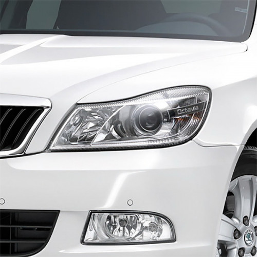 я Стекла фар Skoda Octavia 2 A5 рест. (2008-2013)